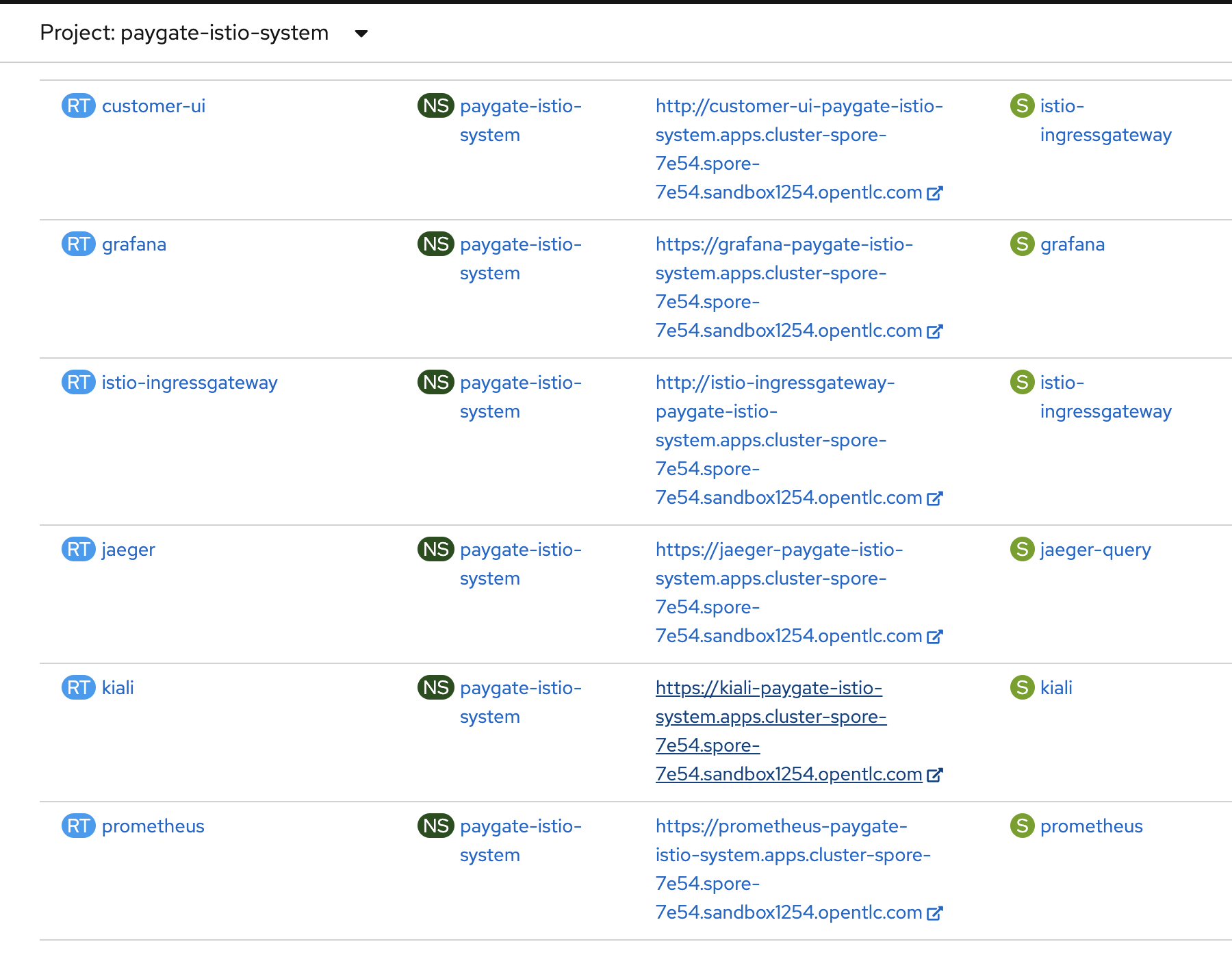 Setting Kiali Monitoring UI for Istio using SpringBoot