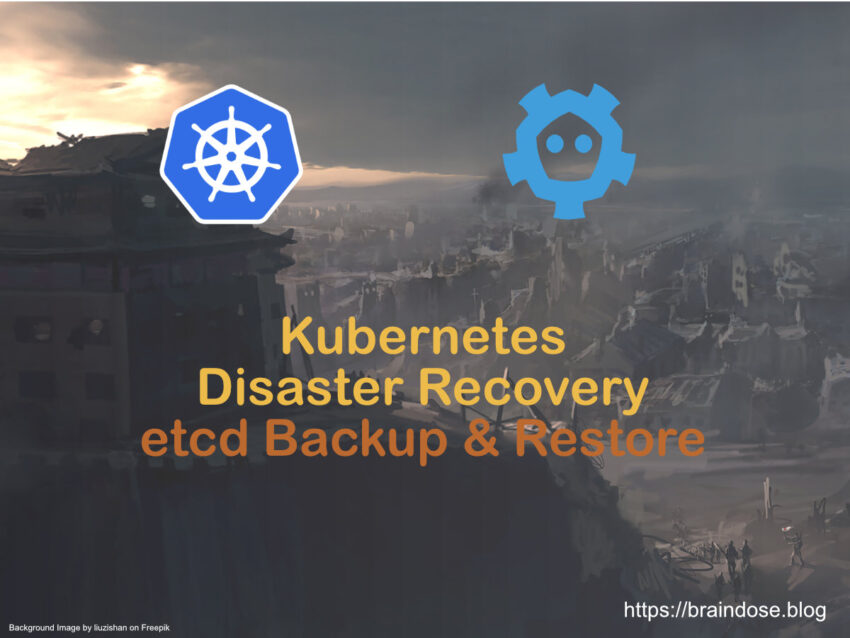 kubernetes disaster recovery